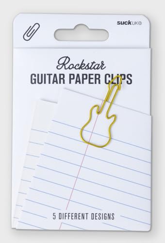 Suck UK Guitar Paper Clips Set