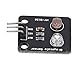 Czujnik skali szarości, moduł śledzący 3,3 V/5 V 3Pin Łatwa obsługa Wyjście sygnału analogowego z fotorezystorem dla robotów