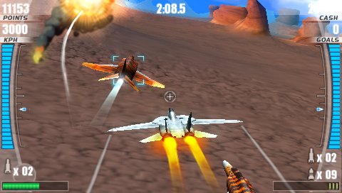 After Burner Falcon Psp - vue 5