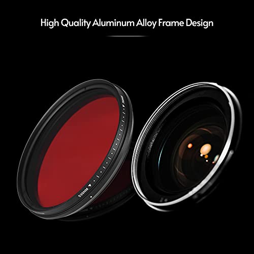 Filtro de rayos x de 77mm para solucionar aberraciones opticas en dslr 6