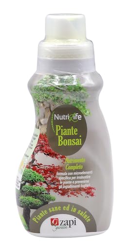 Nutrimento Completo per Bonsai, 350 ml, Fertilizzante Liquido Concentrato con Microelementi, Formula Specifica per Piante Sane