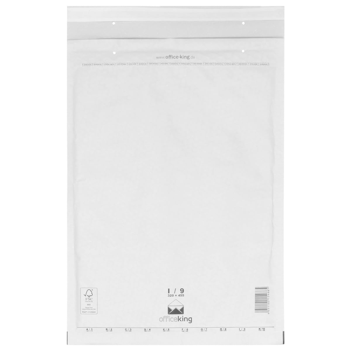 verpacking 400 Buste imbottite bianche 32 x 45,5 cm I9 - Buste pluriball, Buste con bolle
