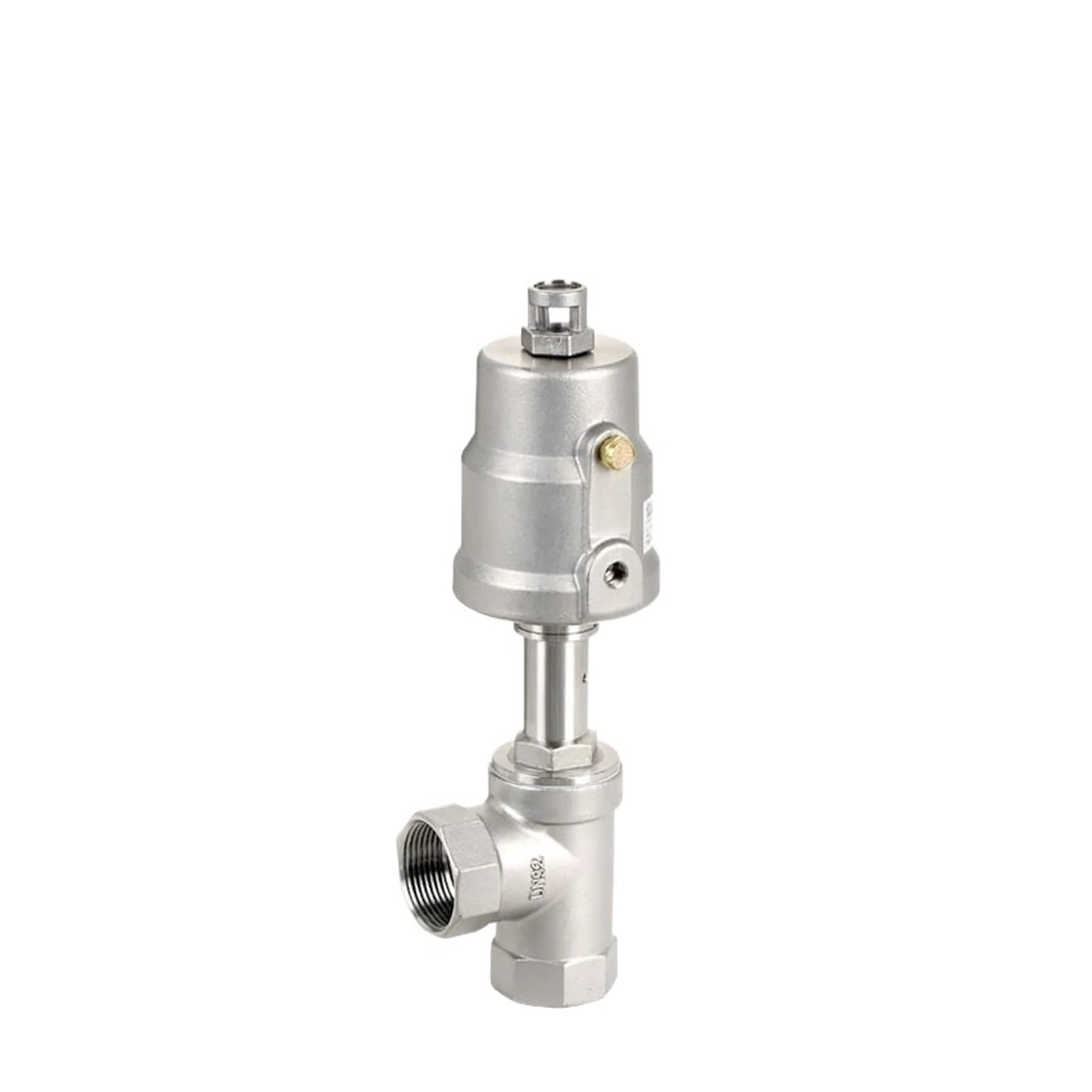 Vanne de siege angulaire pour eviter la corrosion industrielle SS304