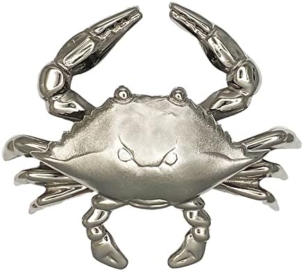Crab Door Knocker - Nickel Silver (Standard Size)