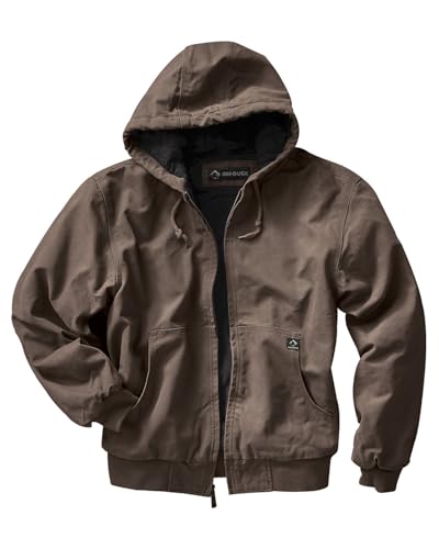 Image of DRI DUCK Cheyenne Men's Cotton Canvas Hooded Work Jacket, 5020