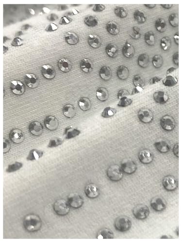 Verdusa Rhinestone Tops for Women Graphic Tees Crew Neck Short Sleeve Casual Loose T Shirts3