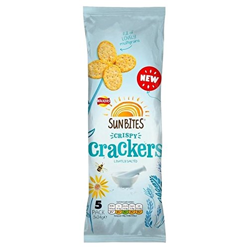 Sunbites Lightly Salted Cracker 24g x 5 per pack - Pack of 2