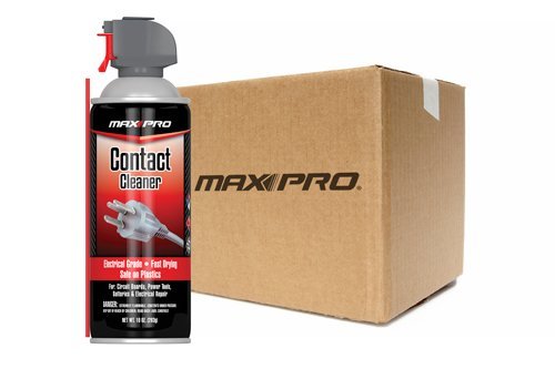 Max-Pro CV-002-138-12PK Contact Cleaner - 11 oz., (Pack of 12)