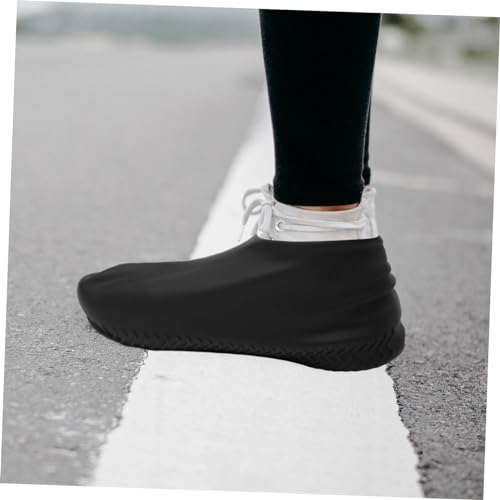 Cubiertas de Botas de Lluvia de Silicone para Hombre Protectoras Antideslizantes para Días Lluviosos miniatura 6