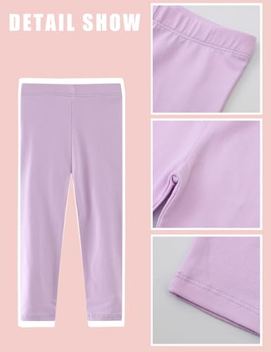 Kiench 12 Pack Girls Cotton Leggings Multipack Toddler Tights Pants4