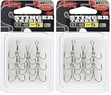 OWNER(オーナー) フック カルティバ ST-46 スティンガートリプルフック 5号 ガンブラックコート (× 2)