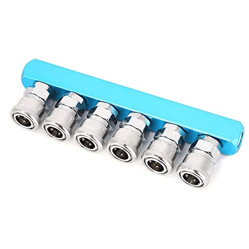 Conector rápido de compresor en aleación de aluminio con acople tipo C de alta resistencia 3