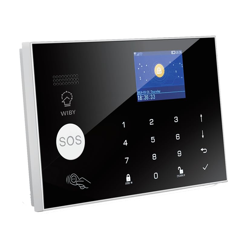 Kit Antifurto Casa Wireless – Allarme Senza Fili con App Tuya, Sensori Porte e Finestre, Rilevatore Movimento, Sistema di Sicurezza Domestica per Casa, Ufficio, Negozio