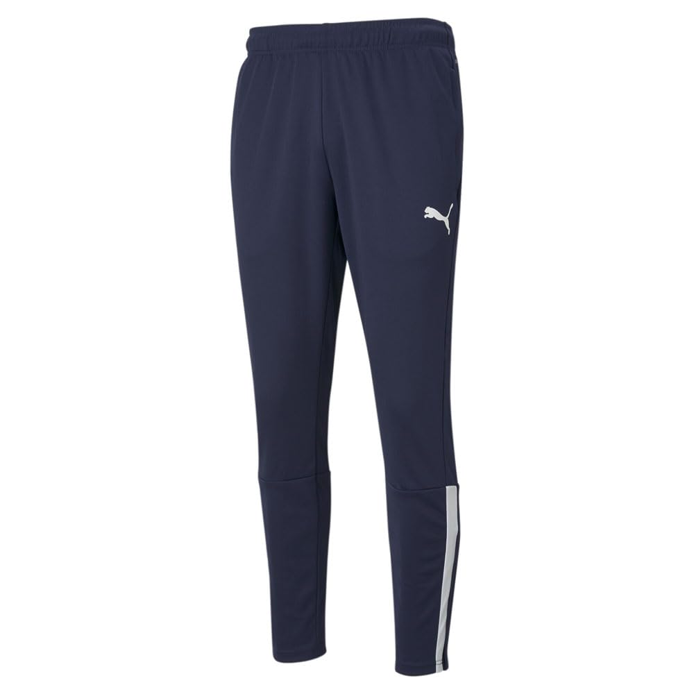 Puma Men's TeamLIGA Training Pants, Peacoat White, X-Large