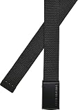 Urban Classics Unisex Canvas Belt Kids 2-pak, Czarny+niebieski, jeden rozmiar
