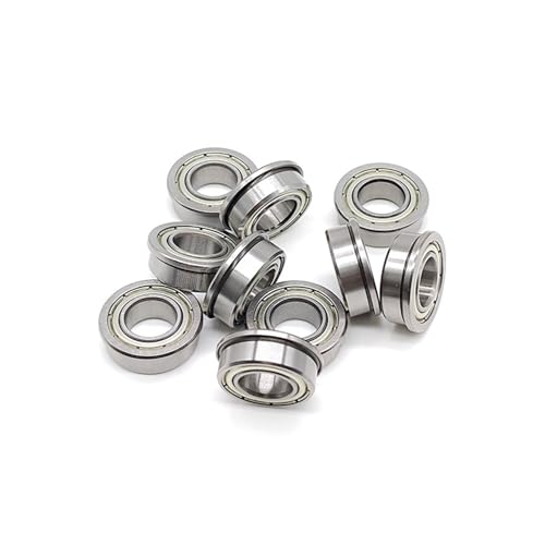 Roulement à billes F63800ZZ 10x19x7 mm à colleret pour guidage de précision