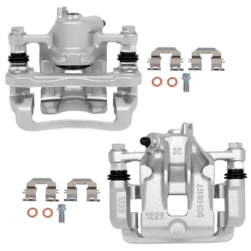 Image of SCITOO 19B6283 19B6282 Rear Brake Calipers Fit For Kia For Soul 2010-2013, Disc Brake Caliper Assemblies,2PCS
