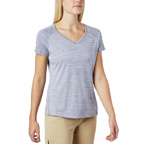 Image of Columbia Women's Solid Regular Fit Zero Rules Short Sleeve Shirt