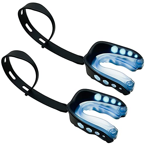 Mouth Guard,Mouth Guard for Clenching Teeth at Night Mouth Guard for Grinding Teeth - 2 Pack Mouth Guard Sports Kids Mouth Guard for Sports