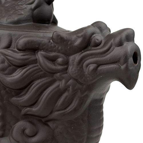 YXHUPOT Dragon Phoenix Zisha Clay Teapot