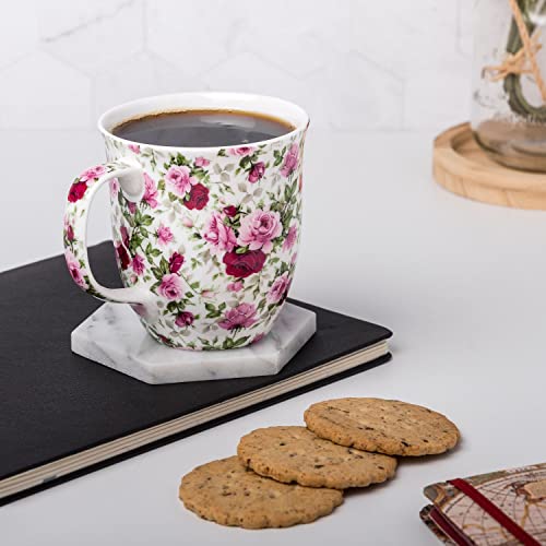 Taza McIntosh Chintz Flores Roja y Rosa 375 ml miniatura 3