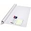 Dry Erase Whiteboard Sticker Wall Decal, Self-Adhesive White Board Peel Stick Paper for School,Office,Home,Kids Drawing with 