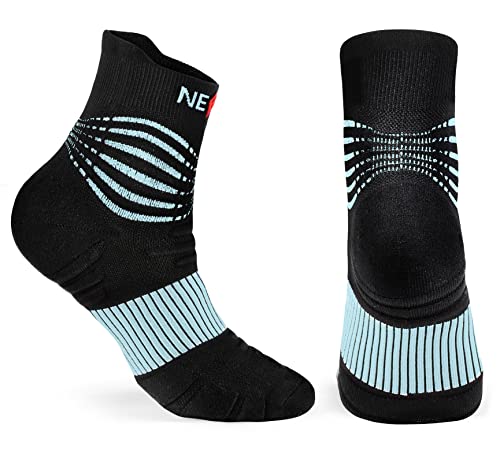 NEENCA Compression Socks for Women & Men, Medical Athletic Ankle Socks ...