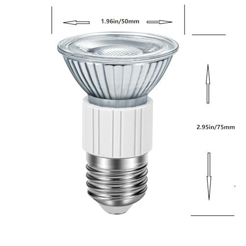 Upgrade Your Kitchen with LED Range Hood Light -Z0B0011 JDR E27 73mm 5W LED Bulb 50W Halogen Equivalent, Included for Brighter Cooking and Energy Efficiency. for Stove Hoods. Pack of 2