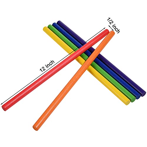 Pack 60 Baquetas de Ritmo para Niños 12 in Madera miniatura 3