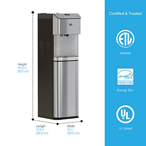 Brio Moderna SelfCleansing Touchless Bottleless Water Cooler Dispenser