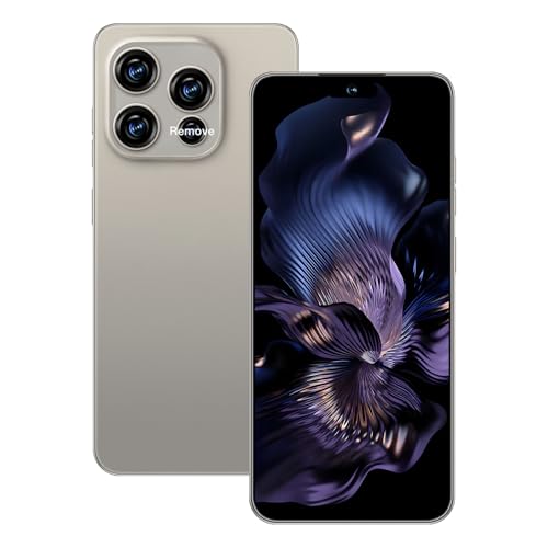 zrchjm 16PM 5G Unlocked Smartphone,12GB+512G (Grey)