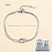iWenSheng Birthday Gifts for Friends Female - Love Knot Friendship Bracelets Gift for Women Woman, BFF Christmas Bracelet Present for Best Friend Bestie