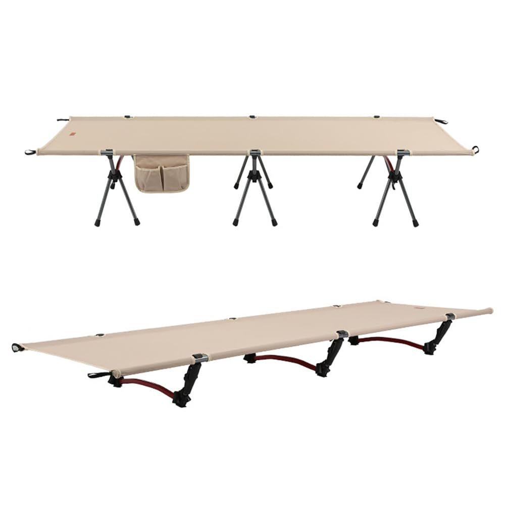 Cama Camping, Cama Plegable Camping, Cómoda para Adultos y Niños. 2 Alturas Ajustables Portátil Fuerte y Resistente Cunas para Acampar, Playa, Viajes, Escalada, Oficina, soporta hasta 150 kg