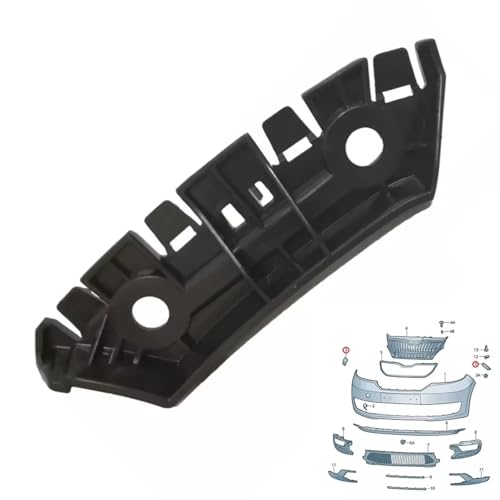 Support de pare-chocs avant cassé Seat Mii guide de remplacement gauche 2012-2019