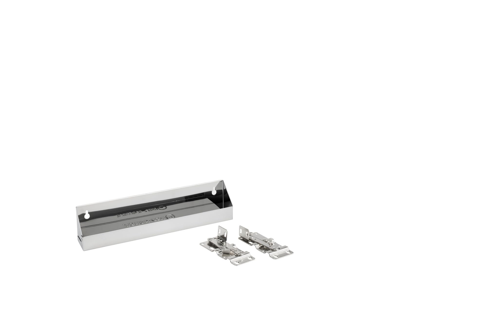 REV-A-SHELF 13" Stainless-Steel Tip-Out Tray w/Hinges for Sink Base Cabinets