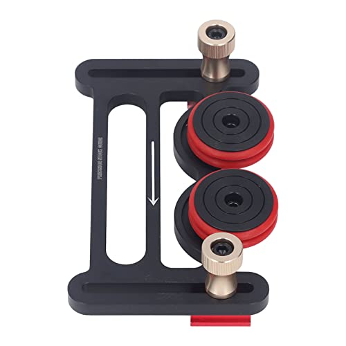 Guide double rouleau de glissière en aluminium pour sciage précis - 4