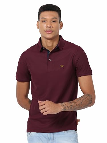 Image of STELLERS Men's Premium Polo T-Shirt Wrinkle Free Quick Dry Soft and Feather Touch Feel Regular Fit