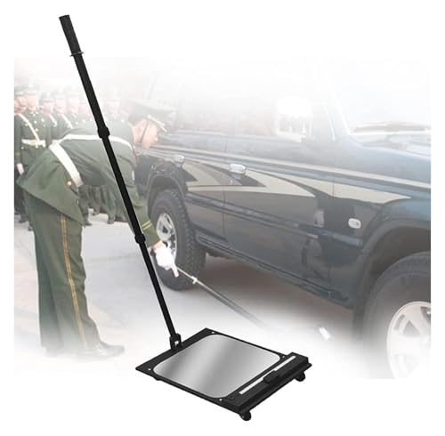 Miroir d'inspection télescopique avec lumière LED, longueur réglable pour contrôle du véhicule et de la mécanique