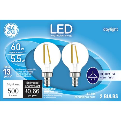 GE Daylight G16.5 LED Light Bulb