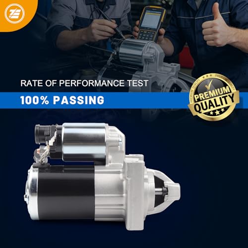 Image of Ezexpreze 10910 New Starter for 14-18 Chevy Silverado 1500 Suburban Tahoe, Cadillac Escalade 6.2L 2015-2016, GMC Sierra 1500 V6 V8 4.3 5.3L 6.2L, for 2015-2016 GMC Yukon, 12655055 M000T24072