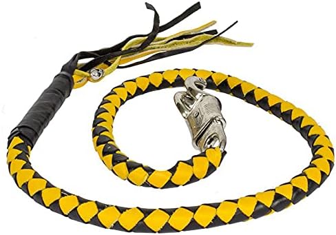 Biker Whip - Látigo para motocicleta de 42 pulgadas, accesorios de manillar para