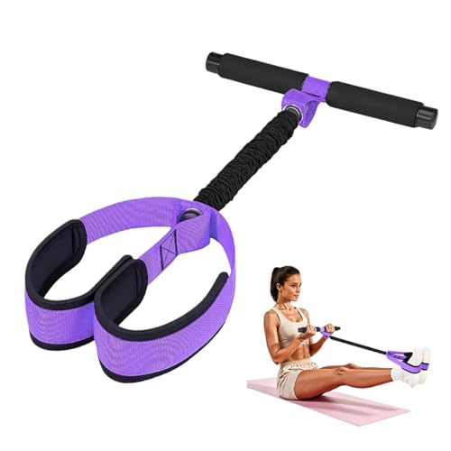 Widerstandsbander Mit Griff - Pedal Puller Widerstandsband, Elastisches Trainingsgerat, Yoga-Band Mit Griffen,fu Damen, Herren, 