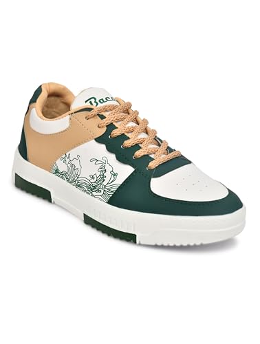 Image of CHICAGO-01 Stylish Casual Mid Top Sneaker and Trendy Shoes with Laces for Men & Boys, Perfect, College, Parties and Outings, Lightweight, Comfortable, and Durable for All-Day Use
