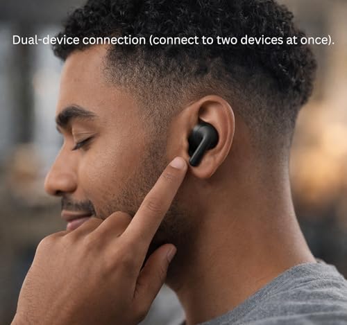 Image of Bluetooth Nord Buds 3R for OnePlus with 54H Total Playtime, 12.4mm Drivers, 3D Spatial Audio, Dual Device Pairing, AI 2-Mic Clear Calls, 47ms Low Latency (Black)
