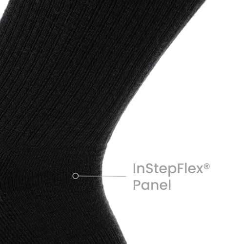 Image of GRIP6 Crew Socks - Merino Wool Socks Made in the USA, Lightweight Wool Hiking Socks, Crew Socks for Men and Women
