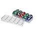 BESTonZON 1pc Poker Chips Organizer Case Acrylic Storage for Poker Chips Item Storage Compact Design for Easy Organization and