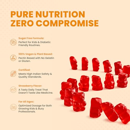 Image of Sharp Eye Healthy Gummies for Dry Eyes & Sharp Vision | Blue Light Protection, Natural Eye Care Supplement with Lutein & Zeaxanthin | 30 Strawberry No added Sugar Eye Gummies for Kids & Adults