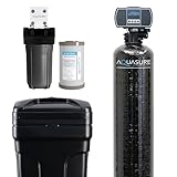 Aquasure Harmony Series 50,000 Grains Whole House Water Softener with High Performance Automatic Digital Metered Control Head with Pre-Filter