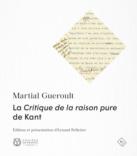 La Critique de la raison pure de Kant (Faire savoir)
