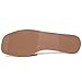 Athlefit Women's Slides Summer Fashion Slip On Flat Sandals Dressy Beige Size 9